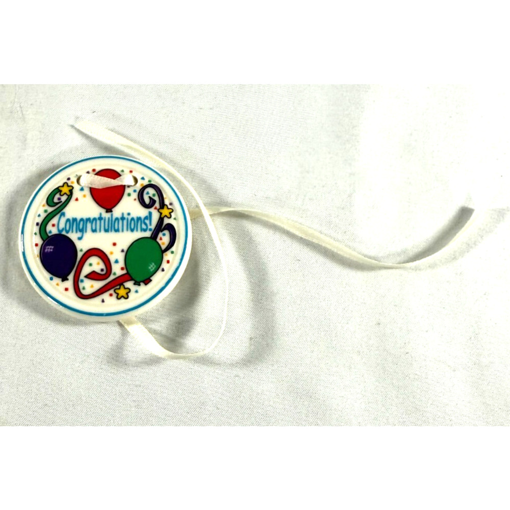 Longaberger Celebrations Pottery Tie-On